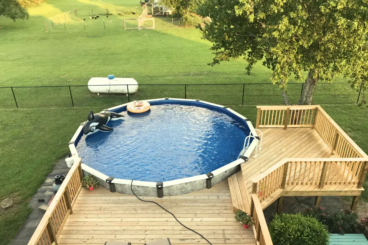 5 Above Ground Pool Deck Ideas That Instantly Upgrade Your Backyard