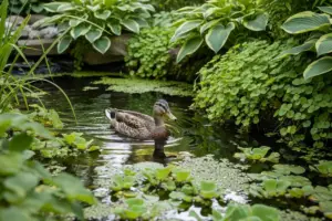 Self Cleaning Duck Pond